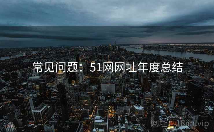 常见问题：51网网址年度总结