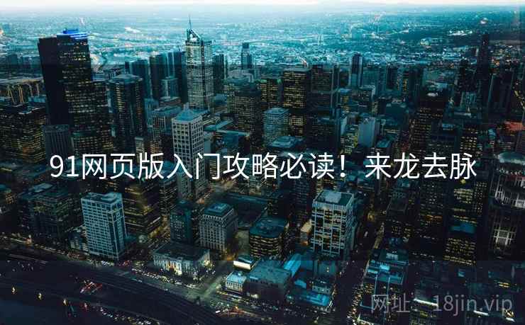 91网页版入门攻略必读！来龙去脉