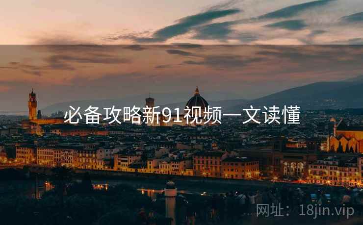 必备攻略新91视频一文读懂