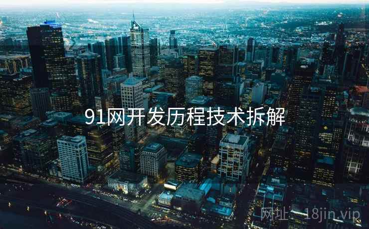 91网开发历程技术拆解