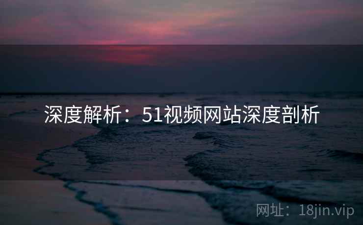 深度解析：51视频网站深度剖析