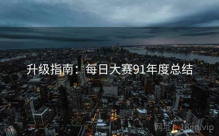 升级指南：每日大赛91年度总结